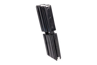 E-Lander 5.56 NATO 10-Round Coupled Steel AR-15 Magazines connect at the floorplate.